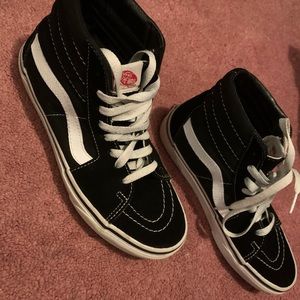 Vans high tops & sparkly vans slip on